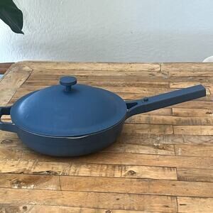 Our Place Always Pan Nonstick Cooking Pan Blue Salt Color Toxin-Free Ceramic